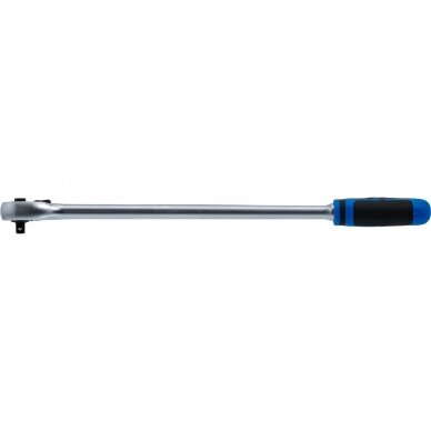 Reversinė terkšlė ypač ilga 6.3mm. (1/4") 300mm. 3 Reversinė terkšlė ypač ilga 6.3mm. (1/4") 300mm. 3