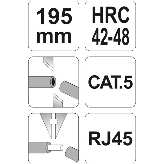 Replės internetiniams sujungimams 4P-6P-8P 3