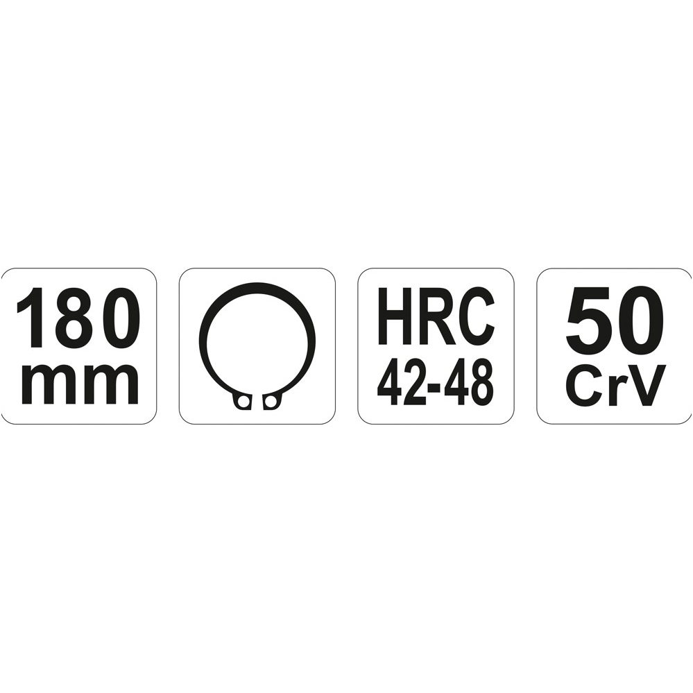 Replės žiedams skečiamos lenktos - 180mm. 2 Replės žiedams skečiamos lenktos - 180mm. 2
