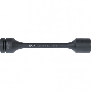 Riboto sukimo ilgituvas smūginis su galvute, 1" 30mm. 350Nm. 2 Riboto sukimo ilgituvas smūginis su galvute, 1" 30mm. 350Nm. 2