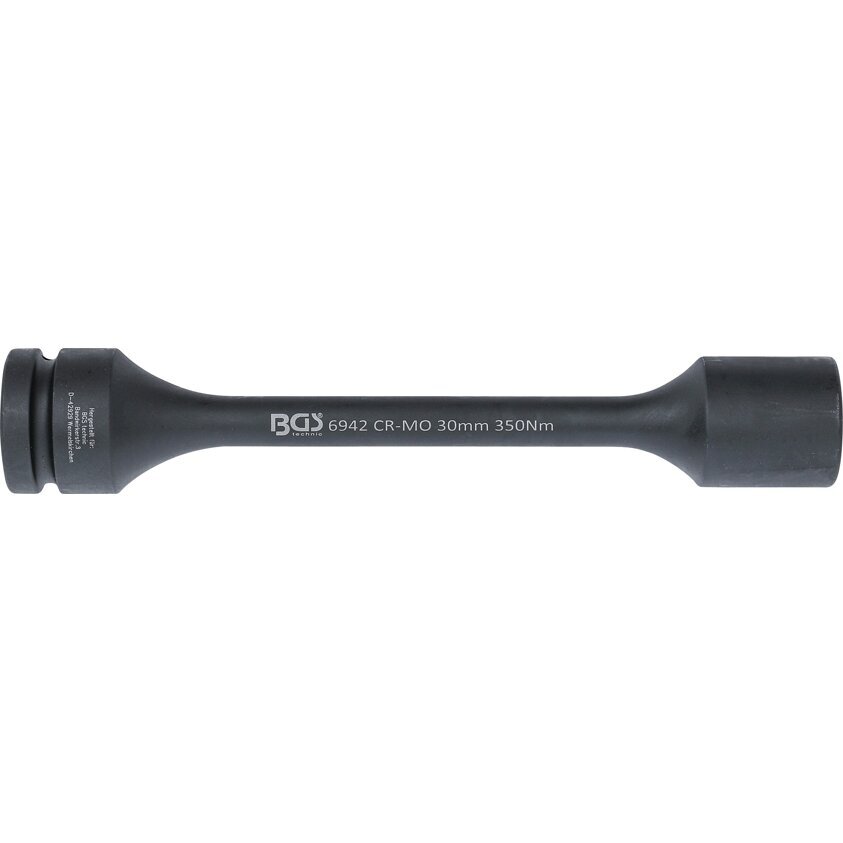 Riboto sukimo ilgituvas smūginis su galvute, 1" 30mm. 350Nm. 2 Riboto sukimo ilgituvas smūginis su galvute, 1" 30mm. 350Nm. 2