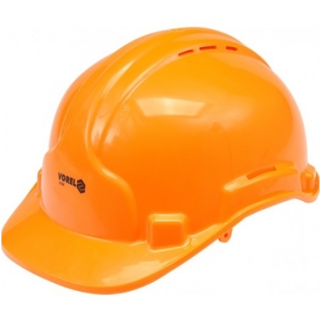 Šalmas apsauginis oranžinis Šalmas apsauginis oranžinis