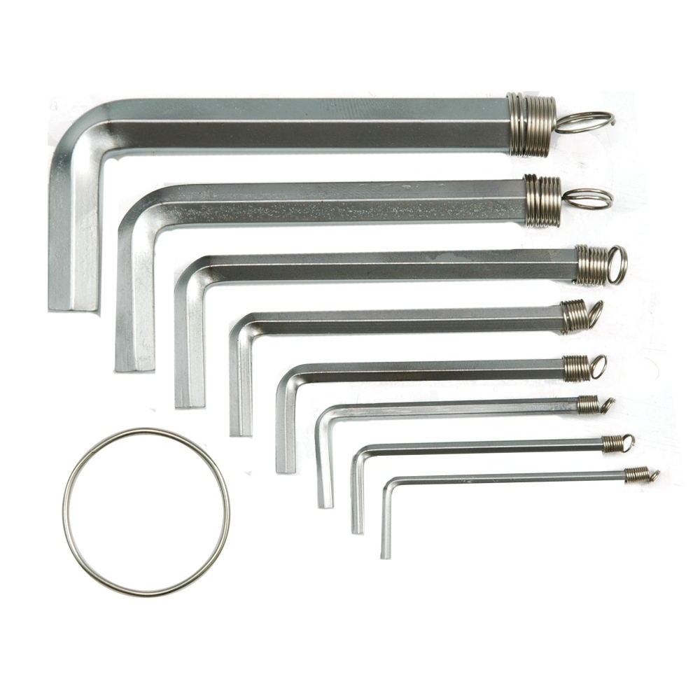 Šešiakampių raktų komplektas / hex / 8vnt. 2 - 10mm Šešiakampių raktų komplektas / hex / 8vnt. 2 - 10mm