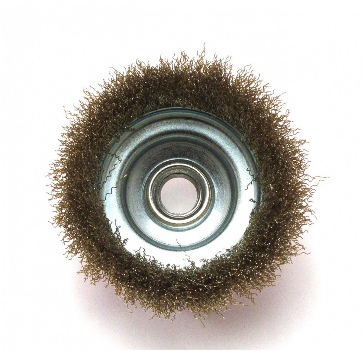 Šepetys vielinis puodo tipo, variuotas 125mm, M14 3 Šepetys vielinis puodo tipo, variuotas 125mm, M14 3