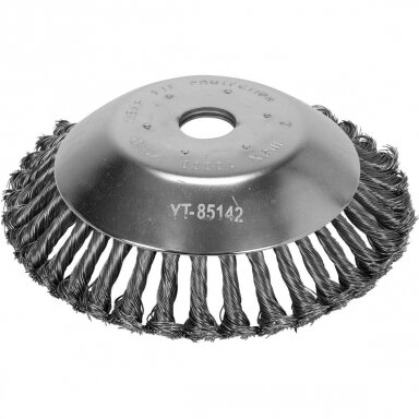 Šepetys puodo tipo trimeriams susuktas 200mm. 25,4mm. Šepetys puodo tipo trimeriams susuktas 200mm. 25,4mm.