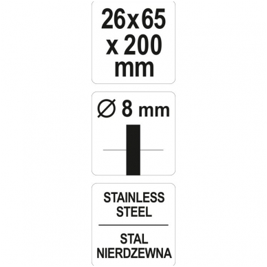 Šepetėlis vamzdeliams valyti 26 mm 3 Šepetėlis vamzdeliams valyti 26 mm 3