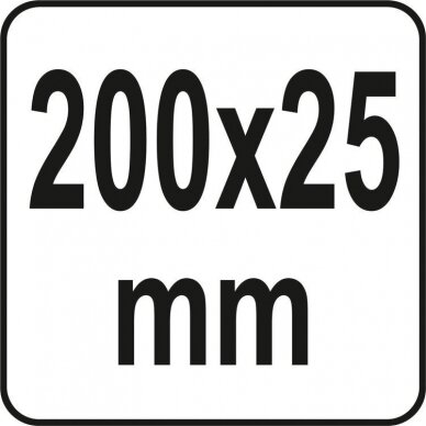 Šepetys tinkui subraižyti - išlyginti 200 x 25mm. 3 Šepetys tinkui subraižyti - išlyginti 200 x 25mm. 3