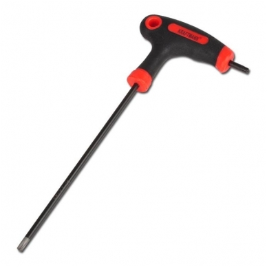 T-rankenėlių atsuktuvų rinkinys T-Star su skyle (Torx) T10-T50 9vnt. 3 T-rankenėlių atsuktuvų rinkinys T-Star su skyle (Torx) T10-T50 9vnt. 3