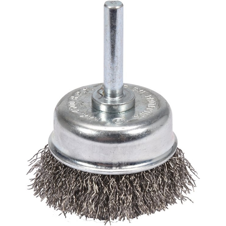 Šepetys puodo tipo su kotu nerūdijantis plienas - INOX  50mm.