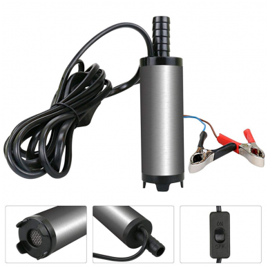 Siaura pompa dyzeliui - Ø 51mm - 12V Siaura pompa dyzeliui - Ø 51mm - 12V