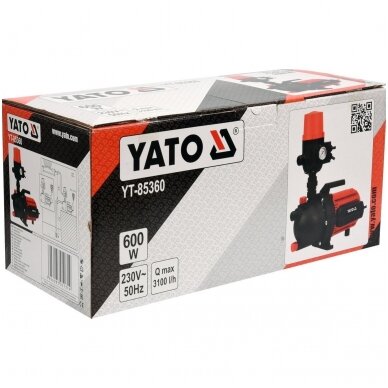 Siurblys pastovaus slėgio 600W 6 Siurblys pastovaus slėgio 600W 6