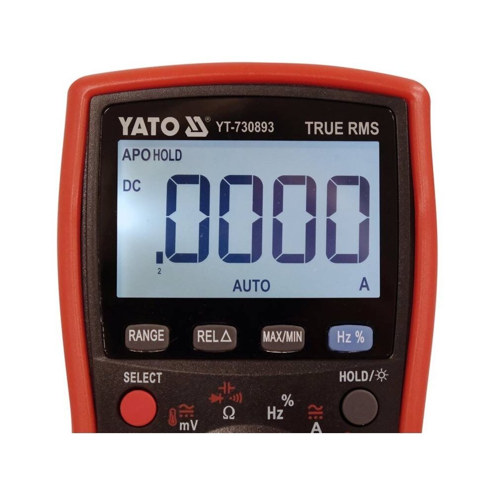 Skaitmeninis daugiafunkcinis testeris TRUE RMS 9999 AUTO LCD 1