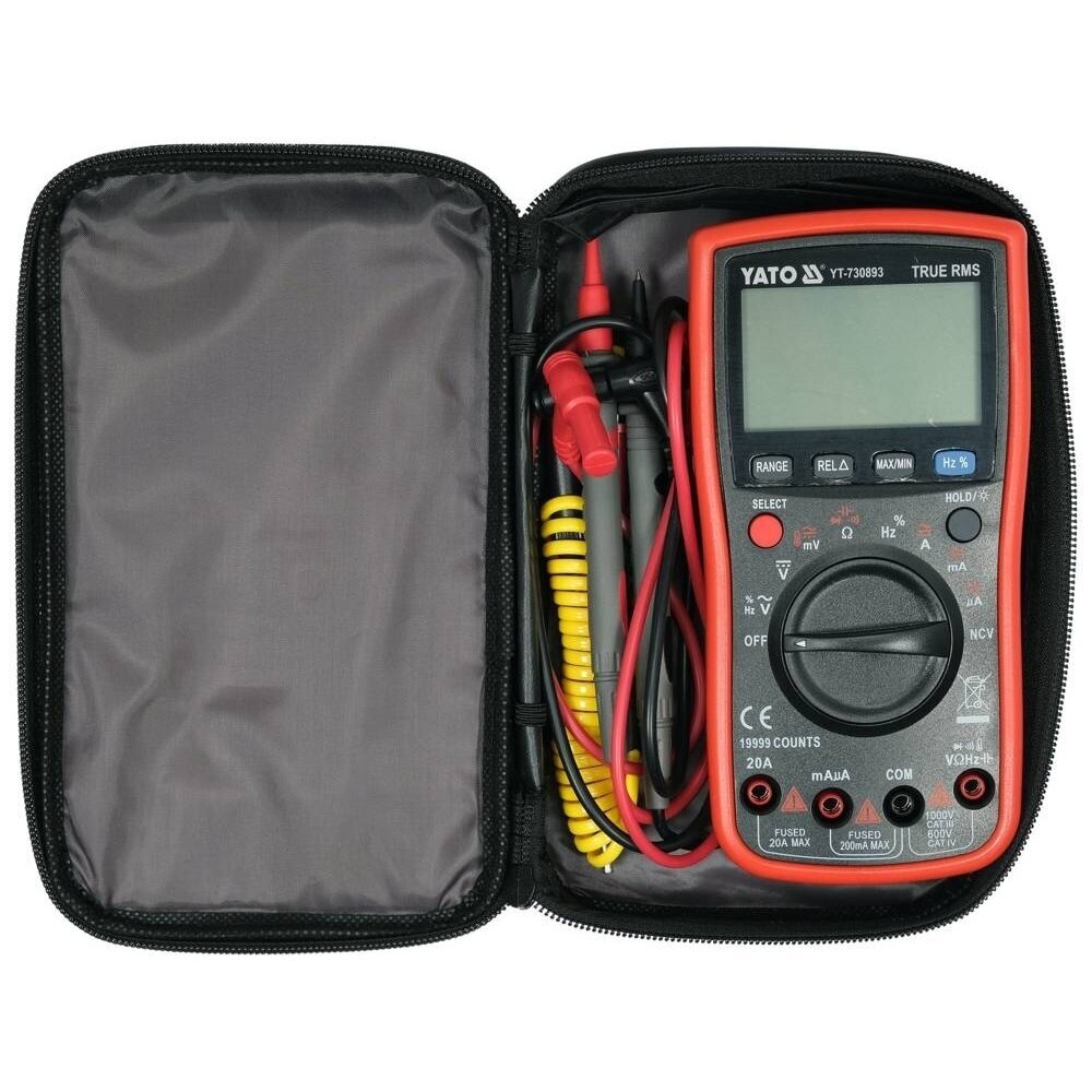 Skaitmeninis daugiafunkcinis testeris TRUE RMS 9999 AUTO LCD 8 Skaitmeninis daugiafunkcinis testeris TRUE RMS 9999 AUTO LCD 8