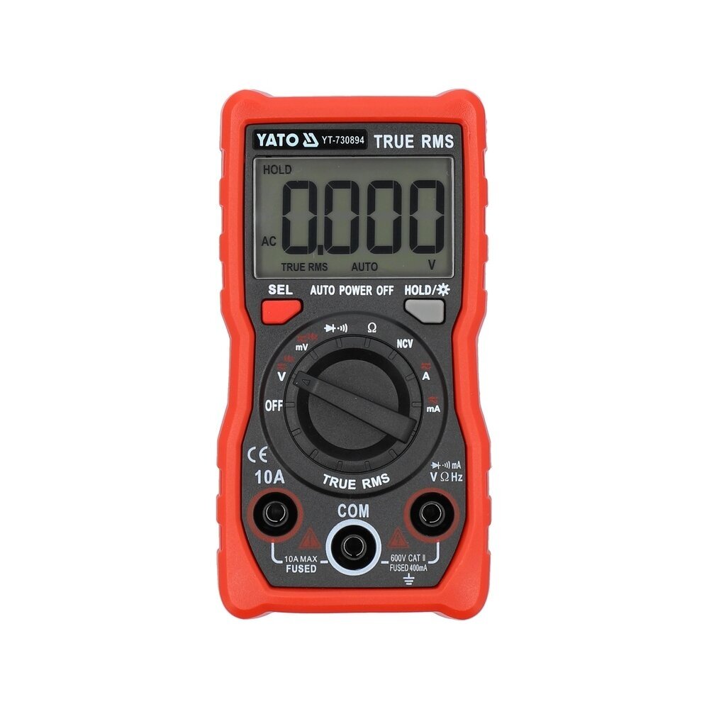 Skaitmeninis daugiafunkcinis testeris TRUE RMS 9999 AUTO LCD 1 Skaitmeninis daugiafunkcinis testeris TRUE RMS 9999 AUTO LCD 1