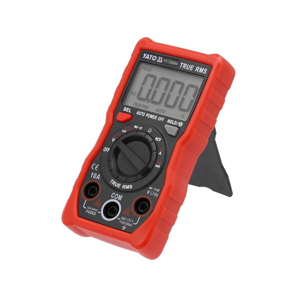 Skaitmeninis daugiafunkcinis testeris TRUE RMS 9999 AUTO LCD 2