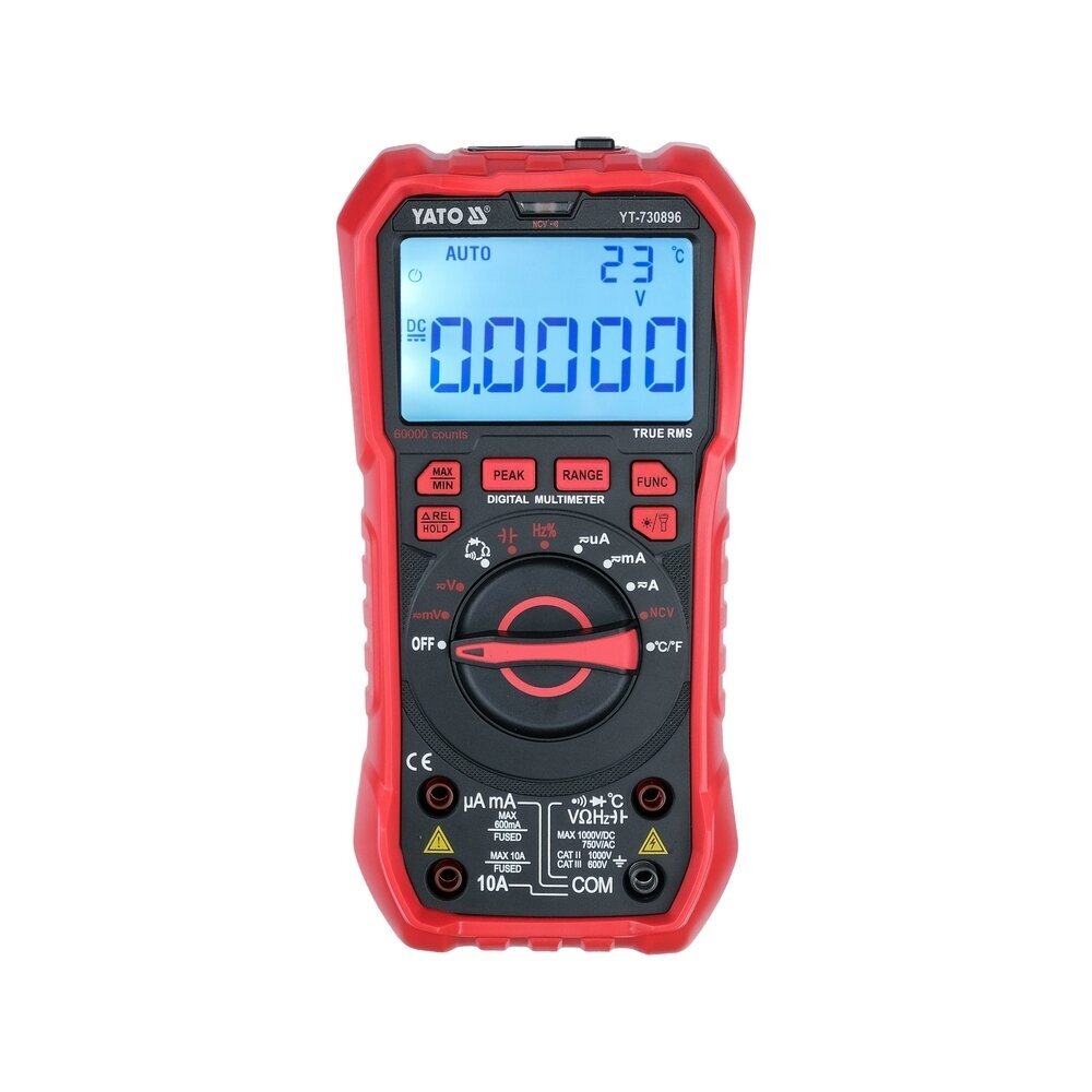 Skaitmeninis multimetras TRUE RMS LCD 60000 1 Skaitmeninis multimetras TRUE RMS LCD 60000 1