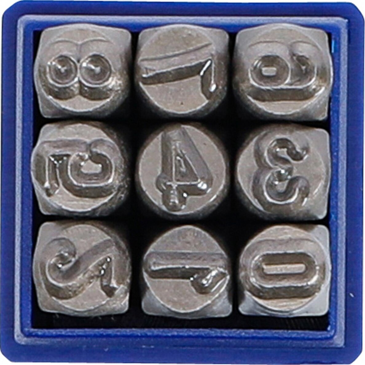 Skaičių išmušėjų rinkinys 6mm. 1 Skaičių išmušėjų rinkinys 6mm. 1