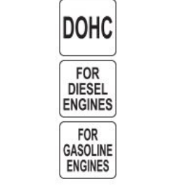 Skirstomųjų velenų fiksatorius DOHC varikliams 0–70 mm. 5 vnt. 6 Skirstomųjų velenų fiksatorius DOHC varikliams 0–70 mm. 5 vnt. 6