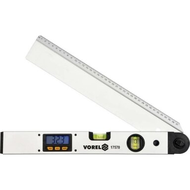 Skaitmeninis LCD gulščiukas su vandens lygiu 400mm. Skaitmeninis LCD gulščiukas su vandens lygiu 400mm.