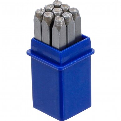 Skaičių išmušėjų rinkinys 3mm. 2 Skaičių išmušėjų rinkinys 3mm. 2