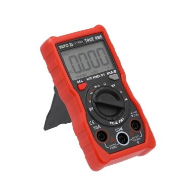 Skaitmeninis daugiafunkcinis testeris TRUE RMS 9999 AUTO LCD 3