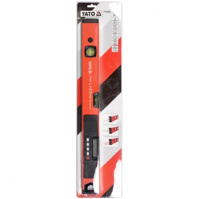 Skaitmeninis gulsčiukas su lazeriu 610mm. 5 Skaitmeninis gulsčiukas su lazeriu 610mm. 5