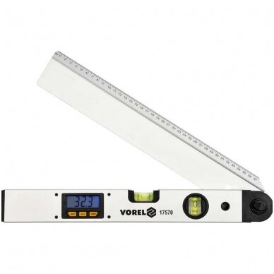 Skaitmeninis LCD gulščiukas su vandens lygiu 400mm. Skaitmeninis LCD gulščiukas su vandens lygiu 400mm.