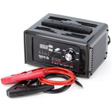 Skaitmeninis pakrovėjas DC 12V 30A / DC 24V 15A su 150AMP užvedimo funkcija Skaitmeninis pakrovėjas DC 12V 30A / DC 24V 15A su 150AMP užvedimo funkcija