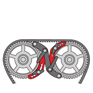 Skirstomųjų velenų fiksatorius DOHC varikliams 0–70 mm. 5 vnt. 1 Skirstomųjų velenų fiksatorius DOHC varikliams 0–70 mm. 5 vnt. 1