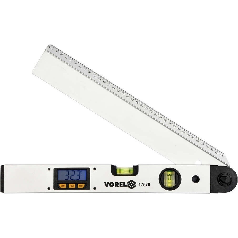Skaitmeninis LCD gulščiukas su vandens lygiu 400mm. Skaitmeninis LCD gulščiukas su vandens lygiu 400mm.