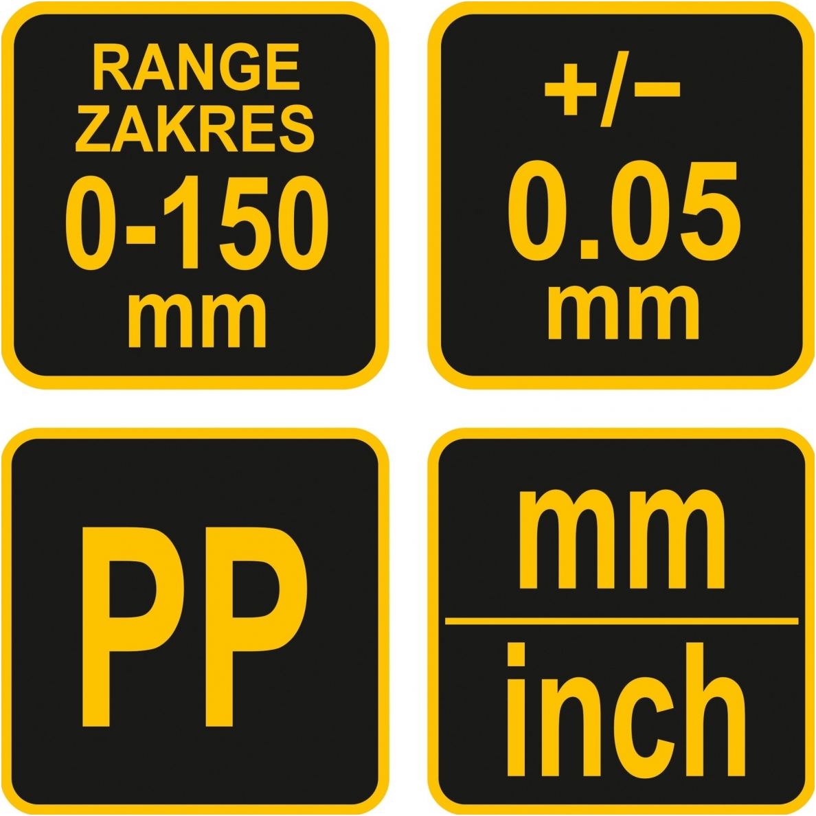 Slankmatis plastikinis - 0-150mm. 3 Slankmatis plastikinis - 0-150mm. 3