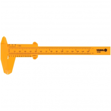 Slankmatis plastikinis - 0-150mm. 1 Slankmatis plastikinis - 0-150mm. 1