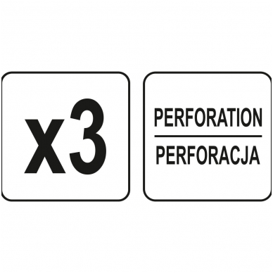 Šlifavimo diskas perforuotas veliūras šlifavimas be dulkių 225mm. P60 - 3vnt. 2 Šlifavimo diskas perforuotas veliūras šlifavimas be dulkių 225mm. P60 - 3vnt. 2