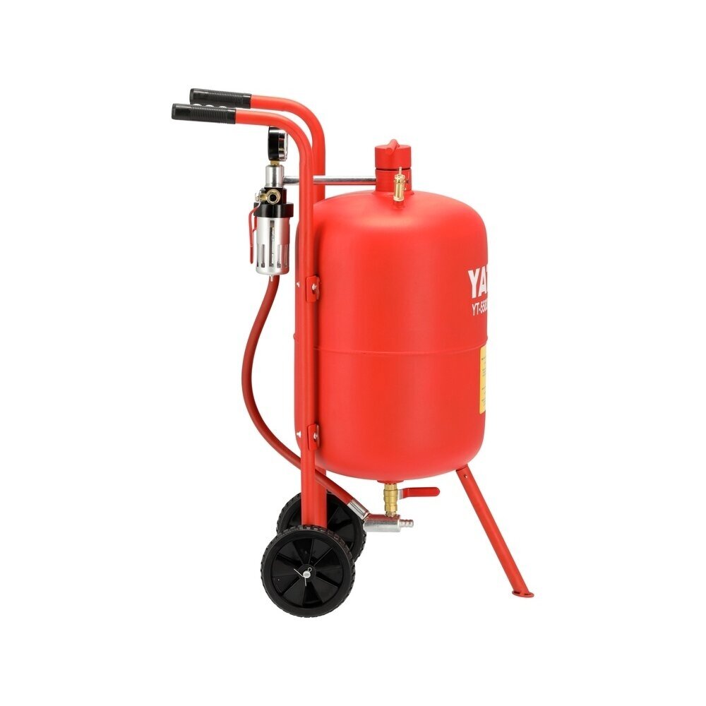 Smėliapūtė ant ratukų 0.8 MPa / 40l. 3 Smėliapūtė ant ratukų 0.8 MPa / 40l. 3