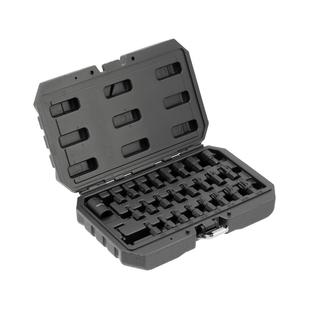 Smūginių antgalių rinkinys 1/2" 25vnt. Smūginių antgalių rinkinys 1/2" 25vnt.