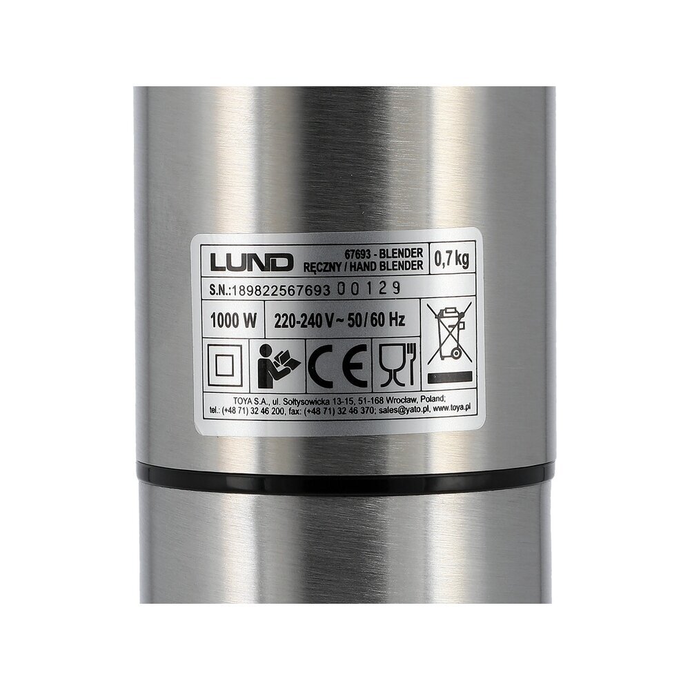 Smulkintuvas / blenderis 1000W. 6 in 1 21 Smulkintuvas / blenderis 1000W. 6 in 1 21