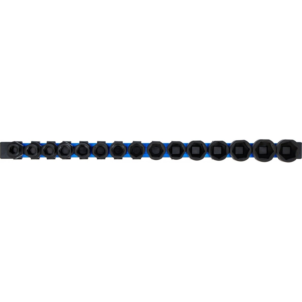 Smūginių galvučių rinkinys šešiakampės ypač plonos 12,5 mm. (1/2") 10–24 mm. 15 vnt. 74700 2 Smūginių galvučių rinkinys šešiakampės ypač plonos 12,5 mm. (1/2") 10–24 mm. 15 vnt. 74700 2