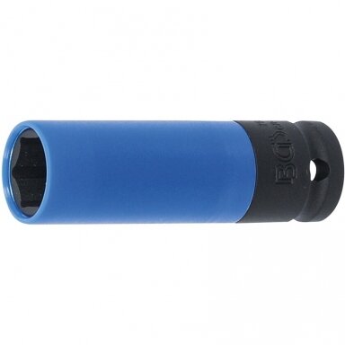 Smūginė galvutė su apsauga itin siaura (1/2") 17mm.