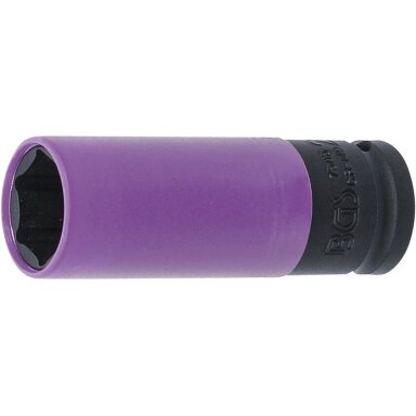 Smūginė galvutė su apsauga itin siaura (1/2") 22mm.
