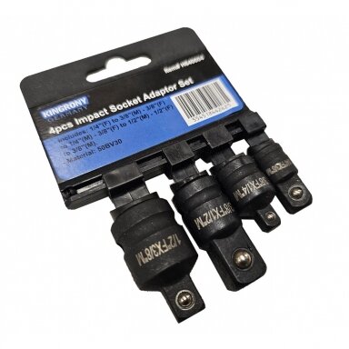 Smūginių adapterių rinkinys 50BV30  4vnt.