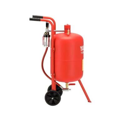 Smėliapūtė ant ratukų 0.8 MPa / 40l. 3 Smėliapūtė ant ratukų 0.8 MPa / 40l. 3