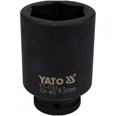 Smūginė galvutė ilga (3/4") 43mm. Smūginė galvutė ilga (3/4") 43mm.