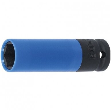 Smūginė galvutė su apsauga itin siaura (1/2") 17mm. Smūginė galvutė su apsauga itin siaura (1/2") 17mm.