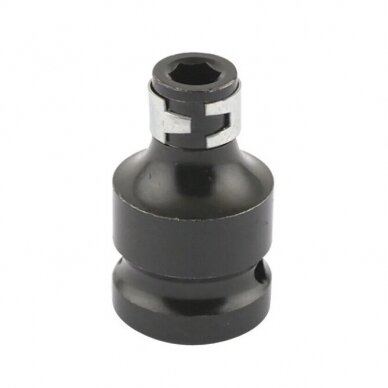 Smūginis adapteris 12.5mm. (1/2") - 6.3mm. (1/4") Smūginis adapteris 12.5mm. (1/2") - 6.3mm. (1/4")