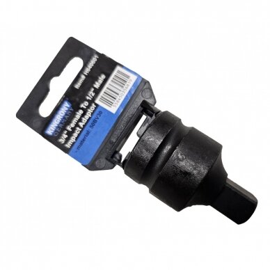 Smūginis adapteris vidinis kvadratas 20mm. (3/4") - išorinis kvadratas 12,5mm. (1/2") Smūginis adapteris vidinis kvadratas 20mm. (3/4") - išorinis kvadratas 12,5mm. (1/2")