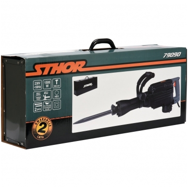 Smūginis griovimo plaktukas 45J 1500W 4 Smūginis griovimo plaktukas 45J 1500W 4