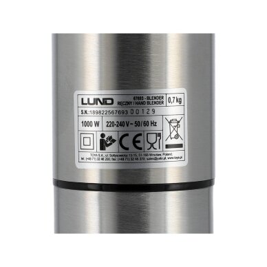 Smulkintuvas / blenderis 1000W. 6 in 1 21 Smulkintuvas / blenderis 1000W. 6 in 1 21