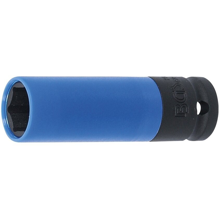 Smūginė galvutė su apsauga itin siaura (1/2") 17mm. Smūginė galvutė su apsauga itin siaura (1/2") 17mm.