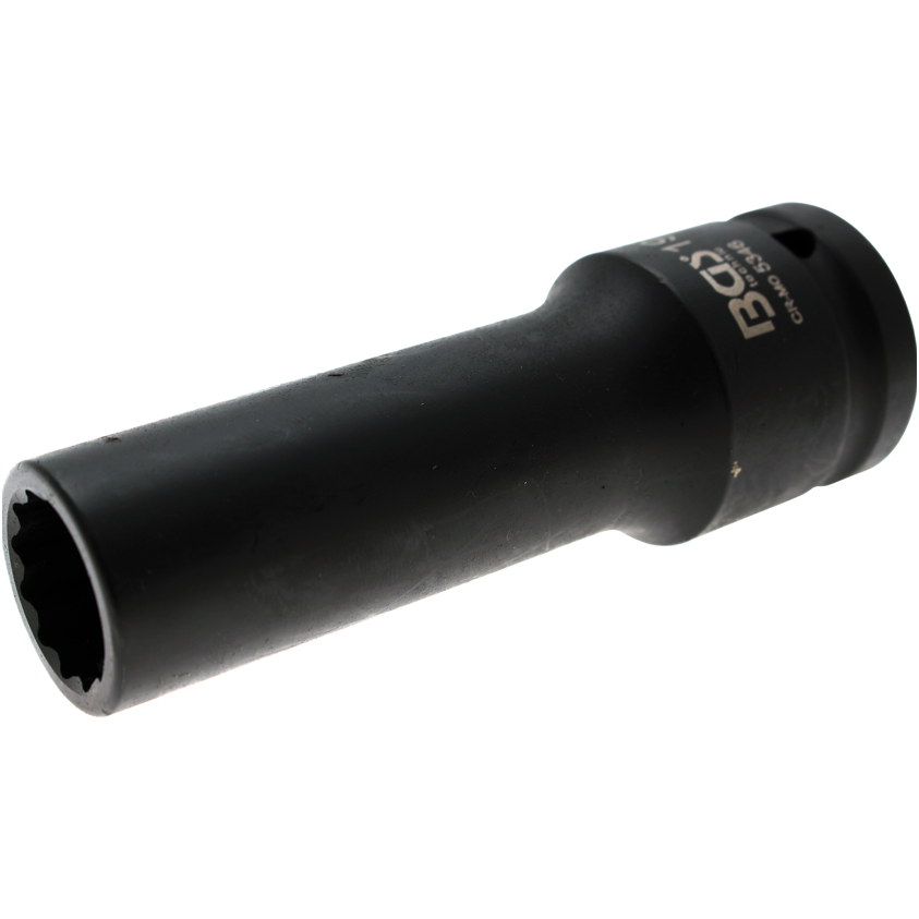 Smūginė galvutė ilga 12 kampė (3/4") 19mm. Smūginė galvutė ilga 12 kampė (3/4") 19mm.