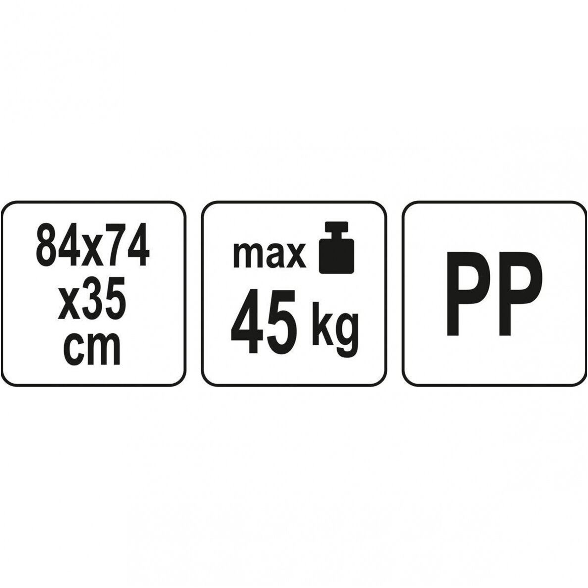 Sodo įrankių stovas su ratukais 84cm. 5